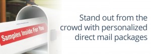Stand out from the crowd with personalized direct mail packages