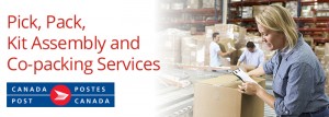 Pick, pack and co-packing services