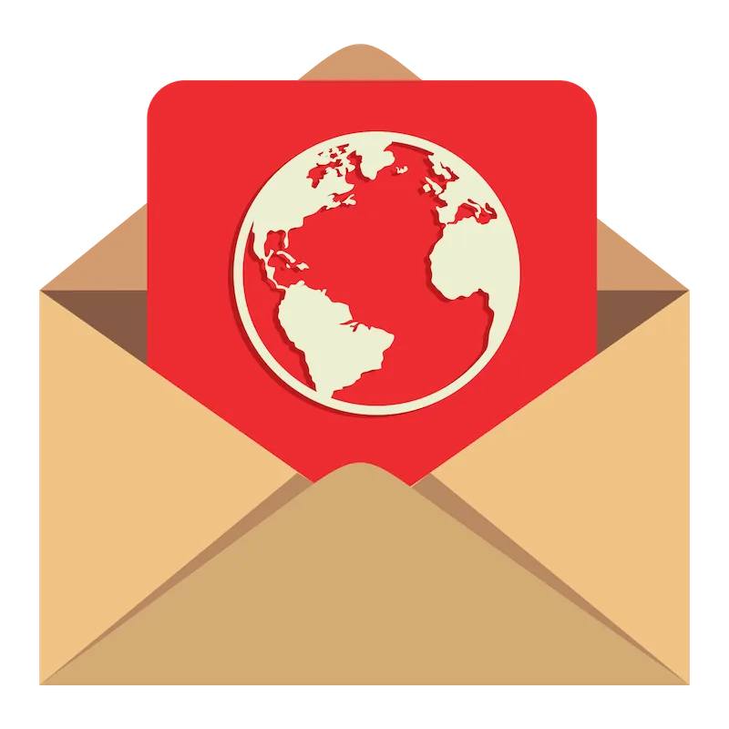 Letter with title micro mail canada